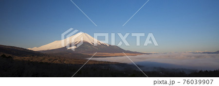 富士山　雲海 76039907