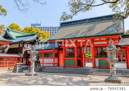 春の筑前國一之宮 住吉神社 福岡県博多区 春の筑前國一之宮 住吉神社 福岡県博多区 76042381