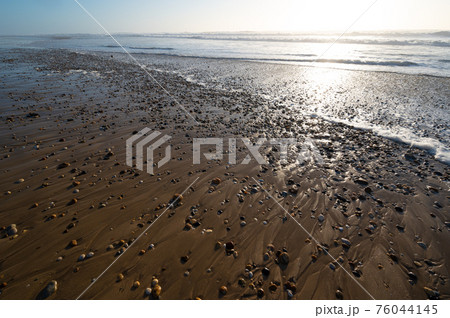 ATLANTIC COAST, CARCANS BEACH, SMALL SWIMMING STATION ON THE FRENCH ATLANTIC COAST, NEAR LACANAU AND 76044145