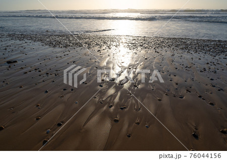 ATLANTIC COAST, CARCANS BEACH, SMALL SWIMMING STATION ON THE FRENCH ATLANTIC COAST, NEAR LACANAU AND 76044156