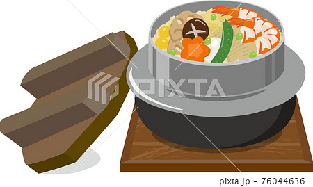 五目釜飯 敷板付き 五目釜飯 敷板付き 76044636