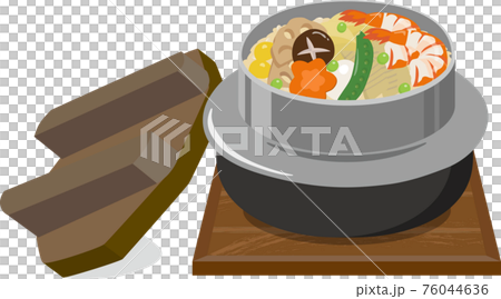 五目釜飯 敷板付き 五目釜飯 敷板付き 76044636