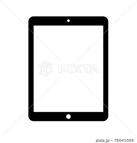 タブレット Ipad デバイスのアイコン シルエット のイラスト素材 タブレット Ipad デバイスのアイコン シルエット のイラスト素材