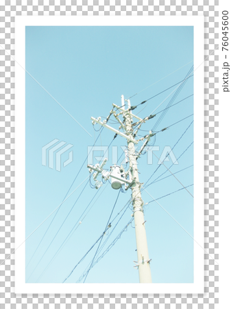 フィルム写真 電柱 フィルム写真 電柱 76045600