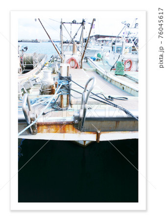 フィルム写真　漁村 76045617