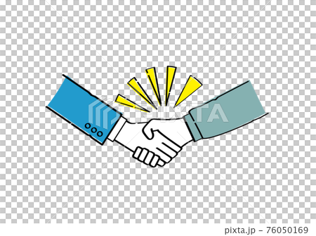 工人和商人之間的握手 76050169