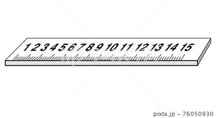 Measuring Tool Ruler For School And Business のイラスト素材