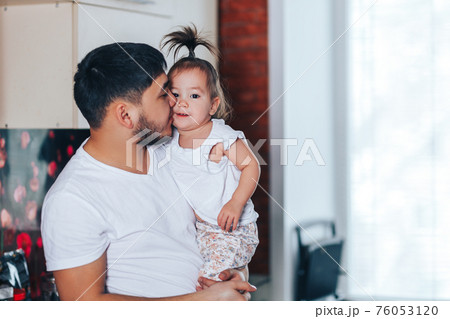 happy family and father's day. happy family and father's day. 76053120