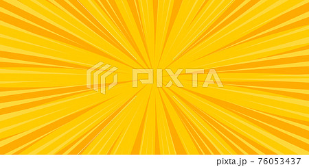 Pop art yellow comics book cartoon cover 76053437