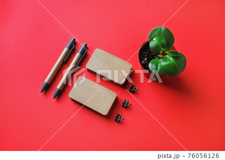 Kraft stationery, plant Kraft stationery, plant 76056126