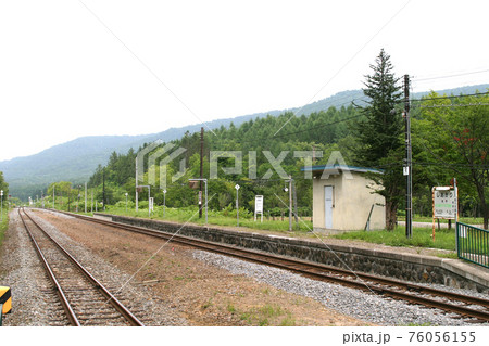 宗谷本線　塩狩駅　W37　塩狩峠 76056155