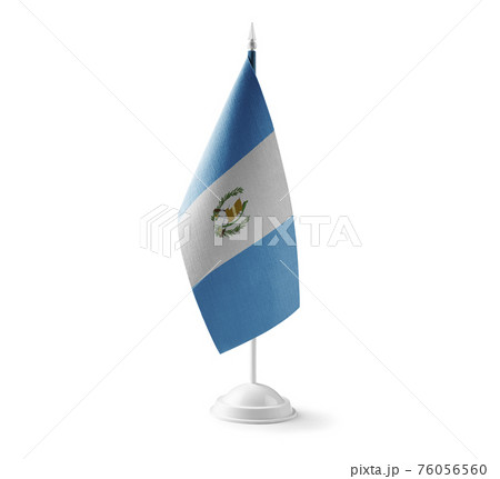 Small national flag of the Guatemala on a white background Small national flag of the Guatemala on a white background 76056560