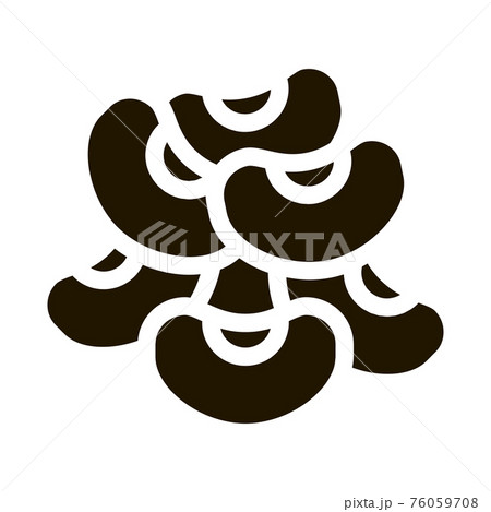 bean grains icon Vector Glyph Illustration bean grains icon Vector Glyph Illustration 76059708