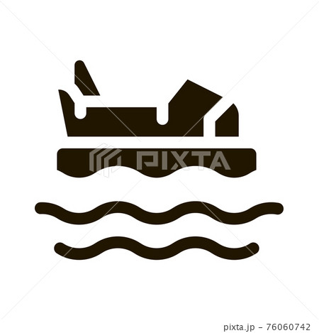 bumper water machine icon Vector Glyph Illustration 76060742