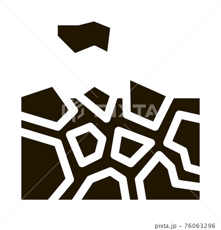 Fence Construct Icon Vector Glyph Illustration 76063296