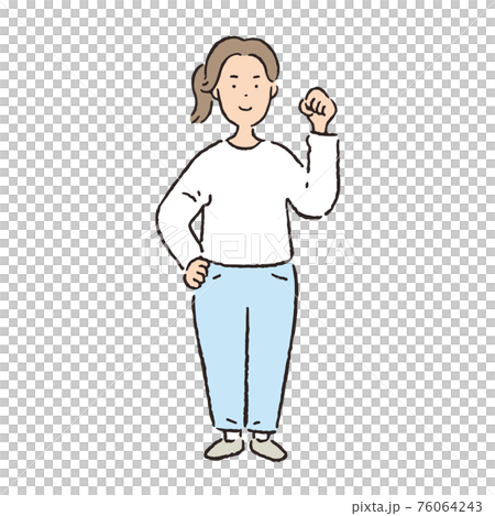 人物_女性_ぐー 76064243