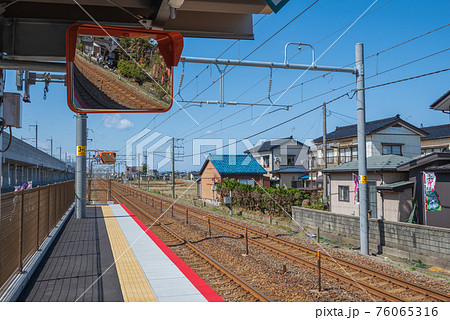 えちご押上ひすい海岸駅【糸魚川方面の景色】 76065316