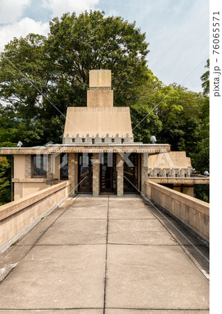 Detail of the Yodoko Guest House in Japan (1924) 76065571