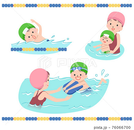 スイミングの男の子　いろいろ 76066700