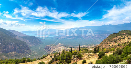 Valley of Amphissa in Greece 76066862