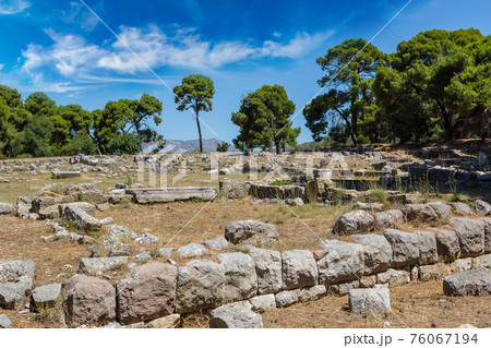 Ruins in Epidavros, Greece 76067194