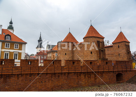 Barbican fortress in Warsaw 76067232