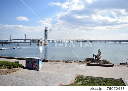 旧星ヶ浦・海水浴場（中国・大連） 76070433