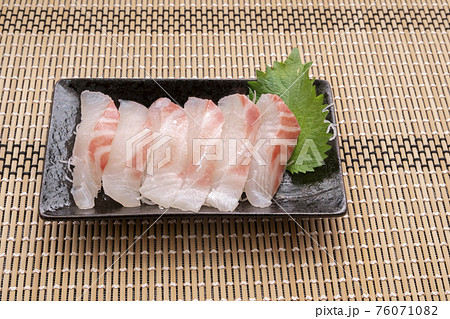 鯛のお刺身 鯛のお刺身 76071082