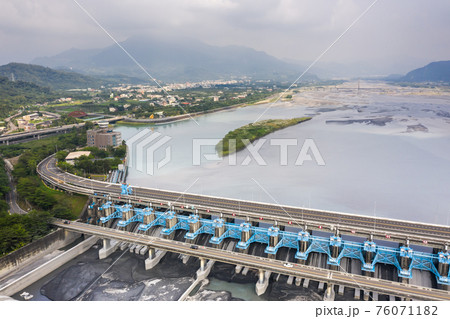 Jiji weir landscape Jiji weir landscape 76071182
