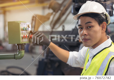 worker, Man Quality control, maintenance, check in factory, warehouse Workshop for factory operators, engineering men control. worker, Man Quality control, maintenance, check in factory, warehouse Workshop for factory operators, engineering men control. 76072782