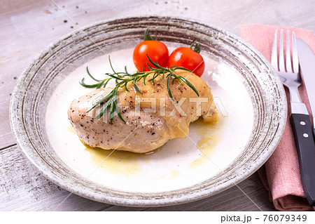 鶏むね肉のコンフィ 鶏むね肉のコンフィ 76079349