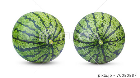 watermelon on white background watermelon on white background 76080887