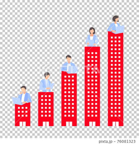 ビジネスの成長イメージ 76081323