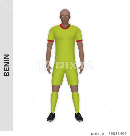 Premium Vector  3d realistic soccer player mockup serbia football