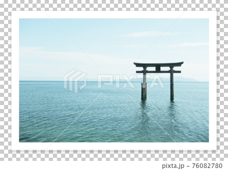 フィルム写真　ノスタルジー　白髭神社 76082780