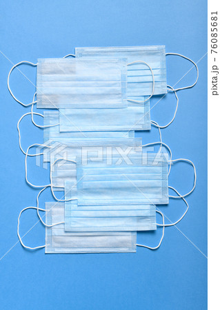 medical protective mask for respiratory protection against viruses, germs, covid or coronavirus, and other infections 76085681