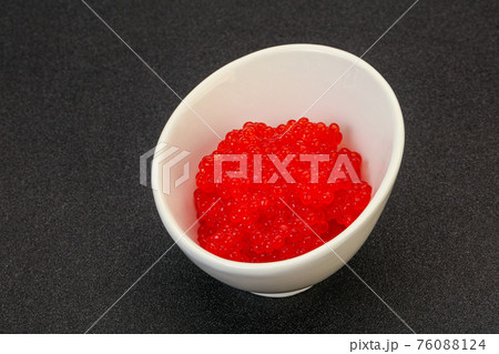 Red salmon caviar in the bowl Red salmon caviar in the bowl 76088124