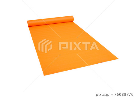 one roll up the orange yoga mat 76088776