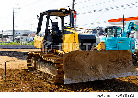 建設機械　建設車両　重機ブルドーザー 76088833