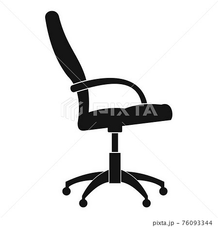 Wheelchair icon, simple style. 76093344
