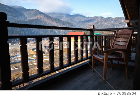 Incredible Mountain View landscape from the hotel balcony. 76093804