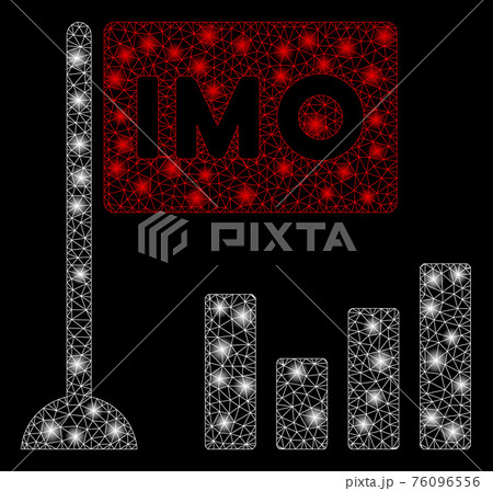 Flare Mesh Wire Frame IMO Bar Chart with Flare Spots Flare Mesh Wire Frame IMO Bar Chart with Flare Spots 76096556