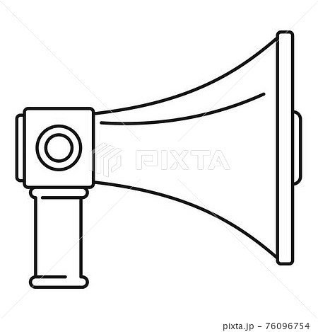Communication equipment icon, outline style 76096754
