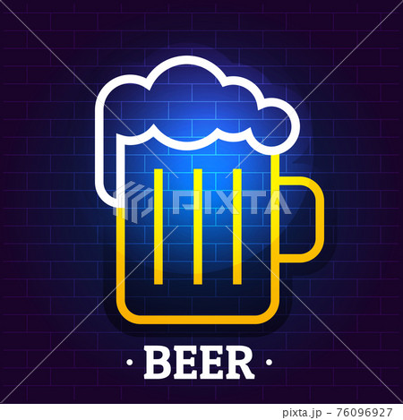 Beer logo, flat style Beer logo, flat style 76096927