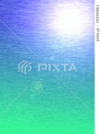 水面に反射する太陽のイラスト No 08のイラスト素材