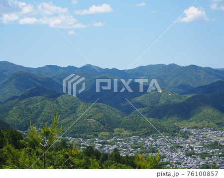 京都嵯峨野・嵐山の嵐山ハイキング風景 京都嵯峨野・嵐山の嵐山ハイキング風景 76100857