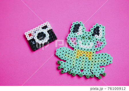 アイロンビーズ 動物の写真素材 アイロンビーズ 動物の写真素材