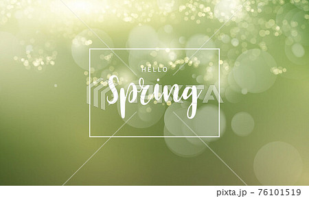 Design banner Spring background with beautiful  flower. Vector illustration template banners. 76101519