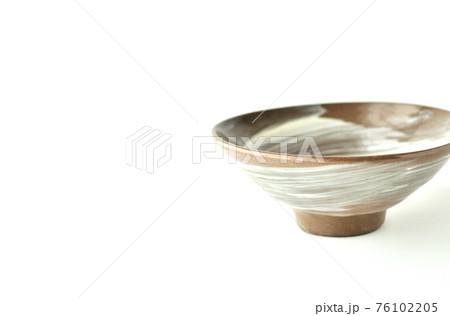 美濃焼刷毛目の抹茶茶碗 76102205