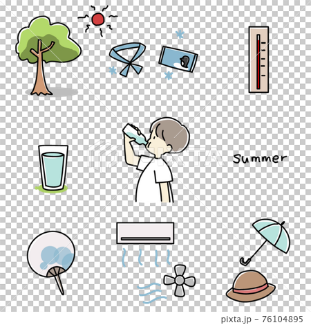 夏季防暑措施。 76104895